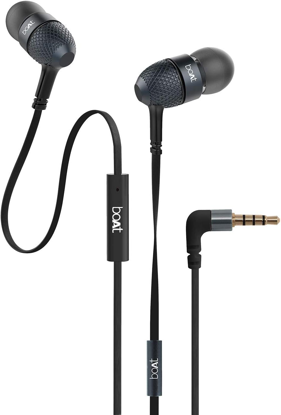 BassHeads 225 in-Ear Super Extra Bass Headphones with One Button Mic